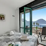 Mit Seeblick Auf Den Luganersee Apartment *