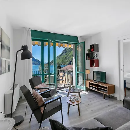 Mit Seeblick Auf Den Luganersee * بورليتسا