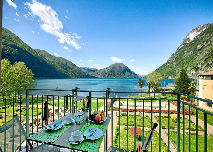 Mit Seeblick Auf Den Luganersee شقة *